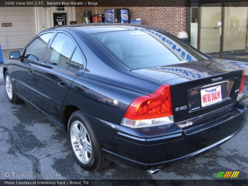 Barents Blue Metallic / Beige 2006 Volvo S60 2.5T