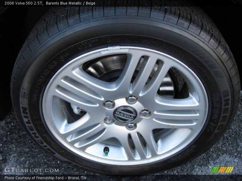 Barents Blue Metallic / Beige 2006 Volvo S60 2.5T