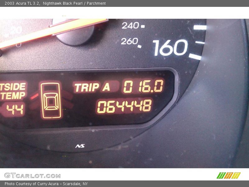 Nighthawk Black Pearl / Parchment 2003 Acura TL 3.2