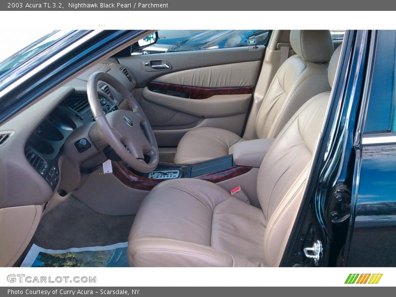 Nighthawk Black Pearl / Parchment 2003 Acura TL 3.2