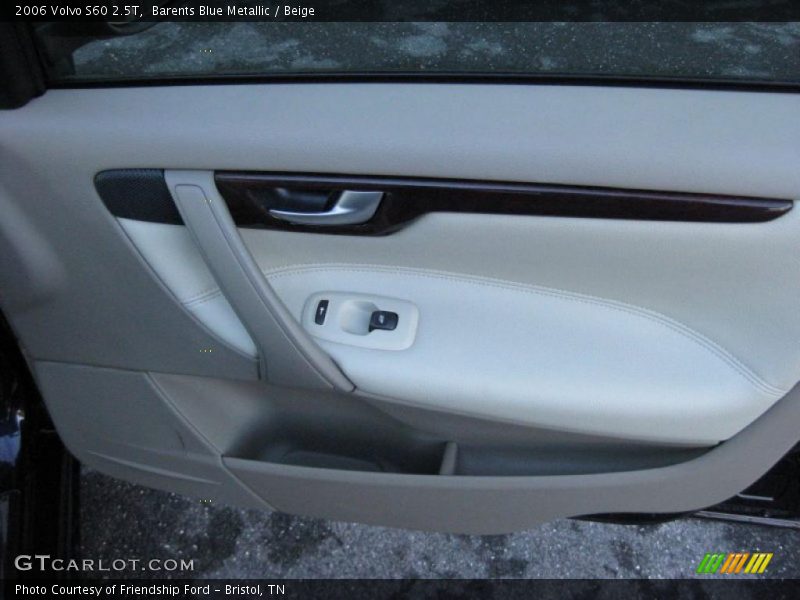 Barents Blue Metallic / Beige 2006 Volvo S60 2.5T
