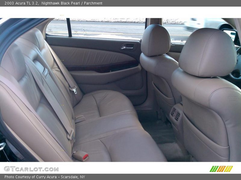 Nighthawk Black Pearl / Parchment 2003 Acura TL 3.2