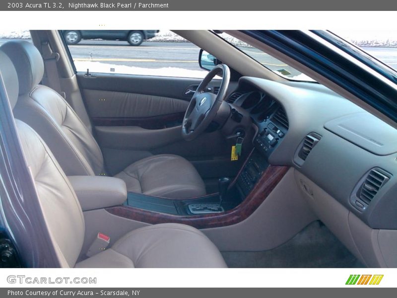 Nighthawk Black Pearl / Parchment 2003 Acura TL 3.2