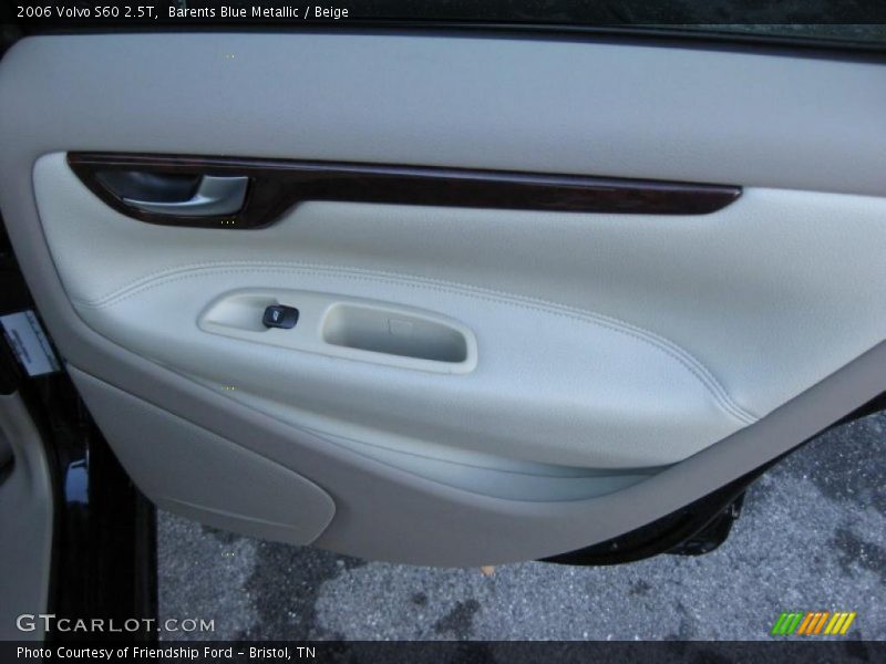 Barents Blue Metallic / Beige 2006 Volvo S60 2.5T