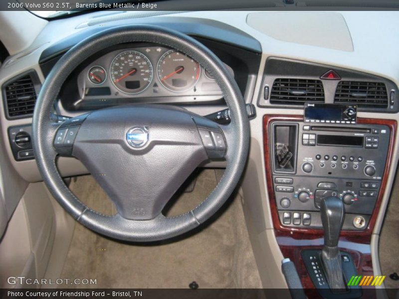Barents Blue Metallic / Beige 2006 Volvo S60 2.5T