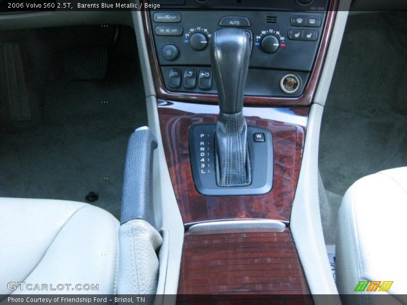 Barents Blue Metallic / Beige 2006 Volvo S60 2.5T