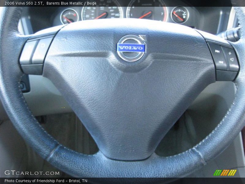 Barents Blue Metallic / Beige 2006 Volvo S60 2.5T