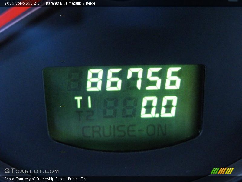 Barents Blue Metallic / Beige 2006 Volvo S60 2.5T