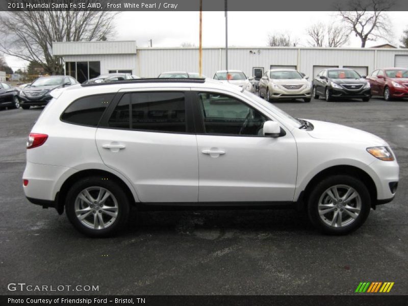  2011 Santa Fe SE AWD Frost White Pearl