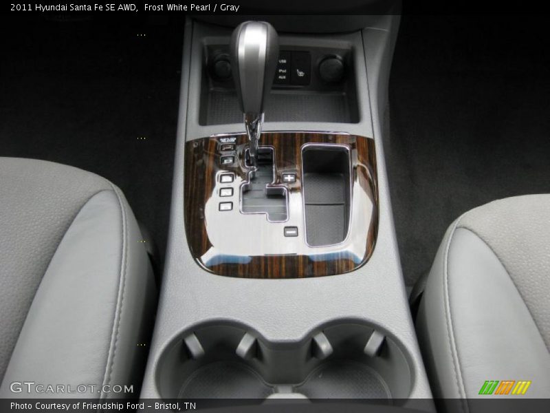  2011 Santa Fe SE AWD 6 Speed Shiftronic Automatic Shifter