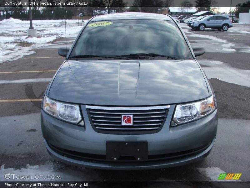 Storm Gray / Gray 2007 Saturn ION 2 Sedan