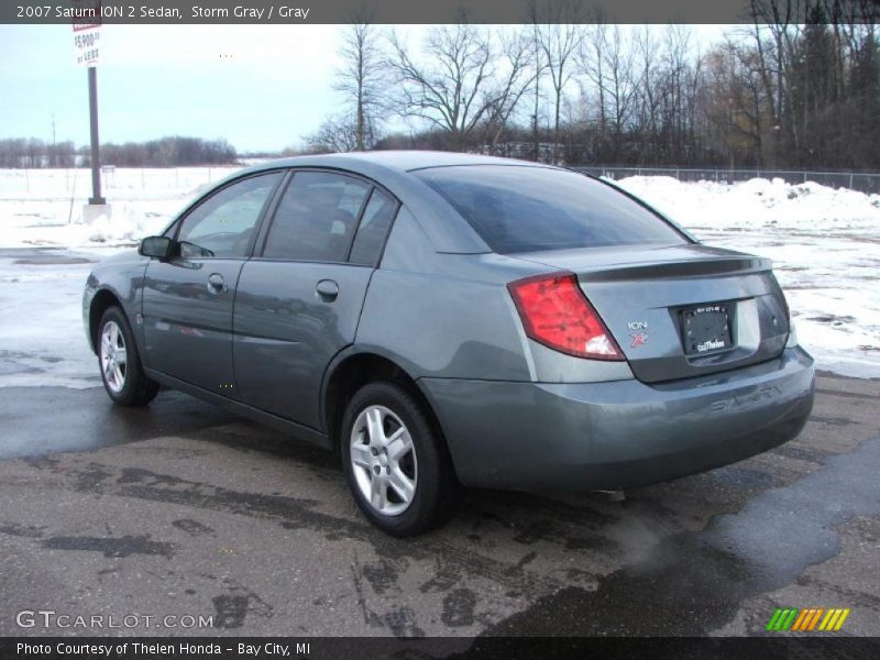 Storm Gray / Gray 2007 Saturn ION 2 Sedan