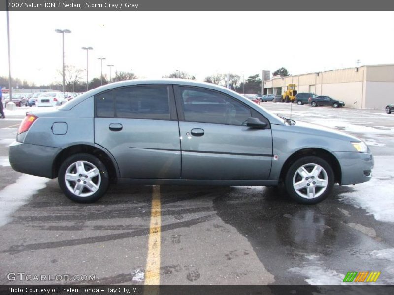 Storm Gray / Gray 2007 Saturn ION 2 Sedan