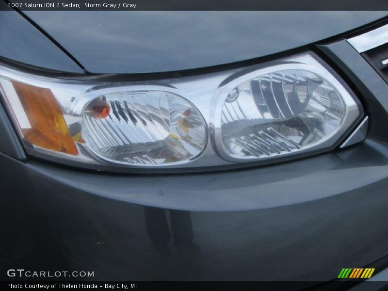 Storm Gray / Gray 2007 Saturn ION 2 Sedan