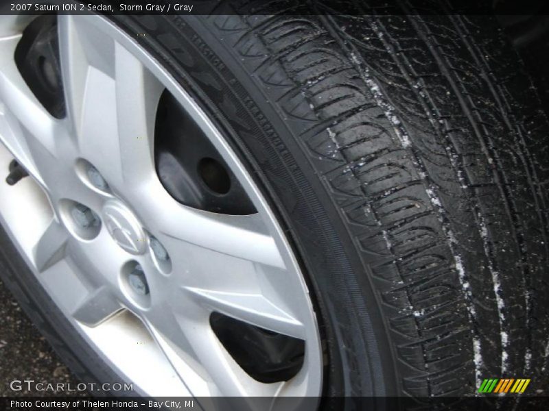 Storm Gray / Gray 2007 Saturn ION 2 Sedan