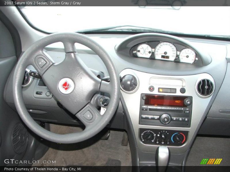 Storm Gray / Gray 2007 Saturn ION 2 Sedan
