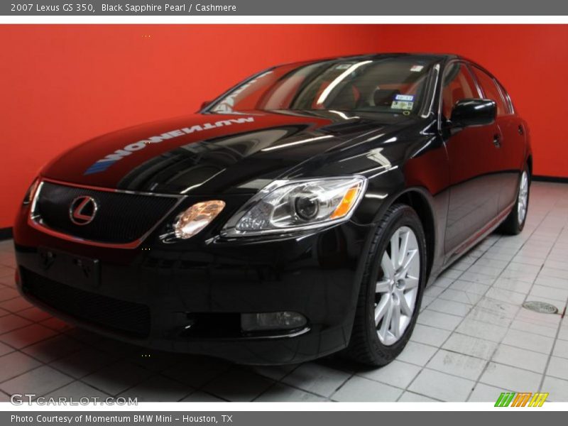 Black Sapphire Pearl / Cashmere 2007 Lexus GS 350