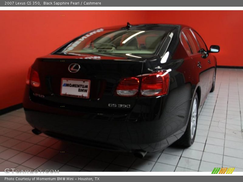 Black Sapphire Pearl / Cashmere 2007 Lexus GS 350