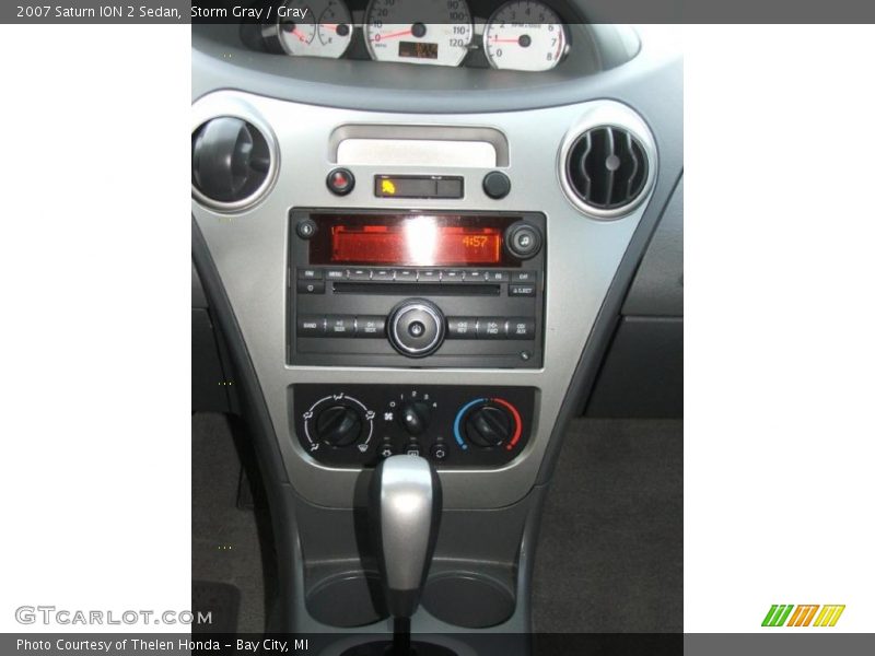 Storm Gray / Gray 2007 Saturn ION 2 Sedan