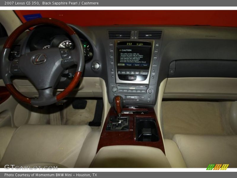 Black Sapphire Pearl / Cashmere 2007 Lexus GS 350