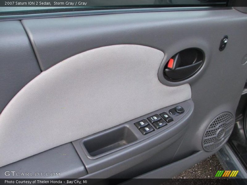 Storm Gray / Gray 2007 Saturn ION 2 Sedan