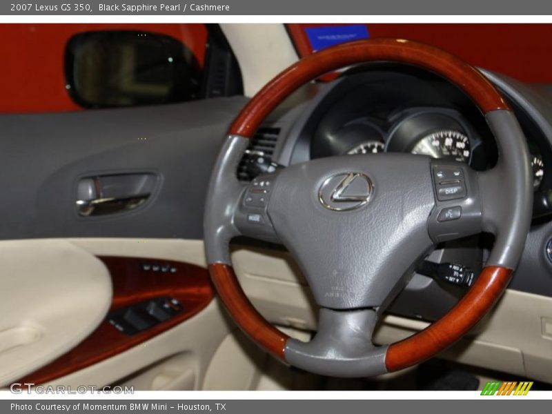 Black Sapphire Pearl / Cashmere 2007 Lexus GS 350