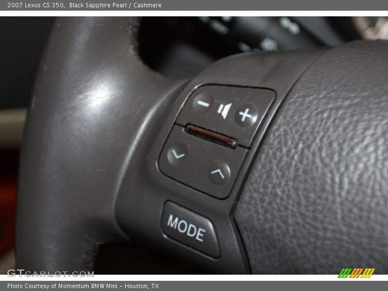 Black Sapphire Pearl / Cashmere 2007 Lexus GS 350