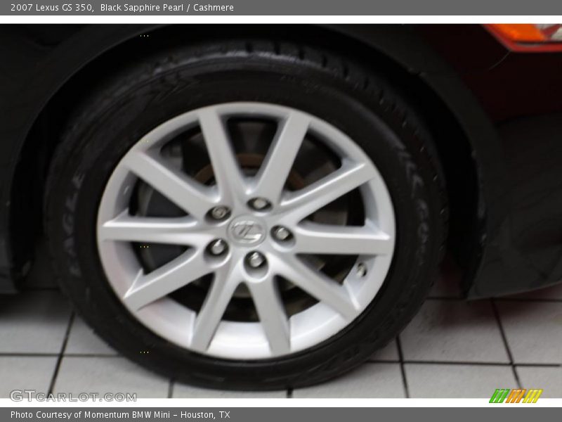 Black Sapphire Pearl / Cashmere 2007 Lexus GS 350