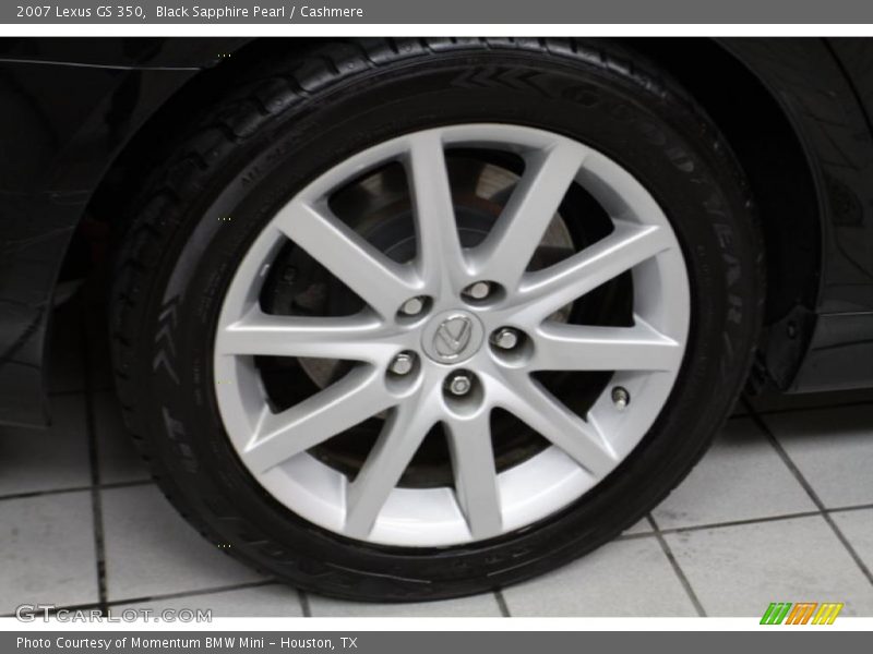 Black Sapphire Pearl / Cashmere 2007 Lexus GS 350