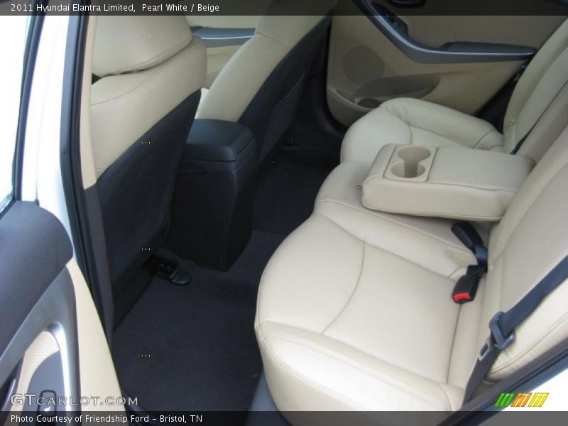  2011 Elantra Limited Beige Interior