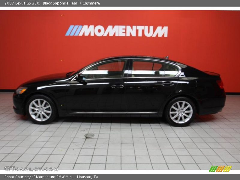 Black Sapphire Pearl / Cashmere 2007 Lexus GS 350