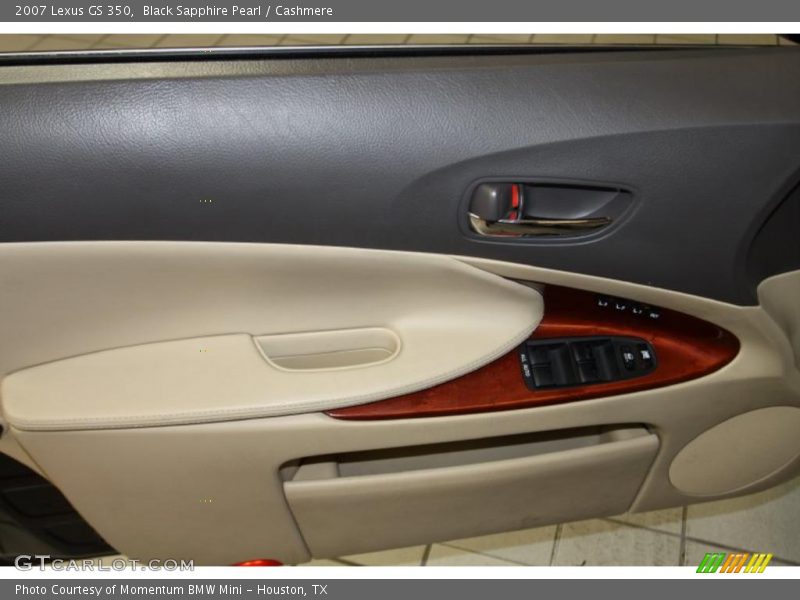 Black Sapphire Pearl / Cashmere 2007 Lexus GS 350