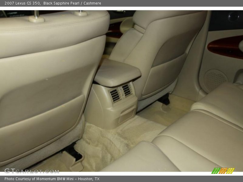 Black Sapphire Pearl / Cashmere 2007 Lexus GS 350