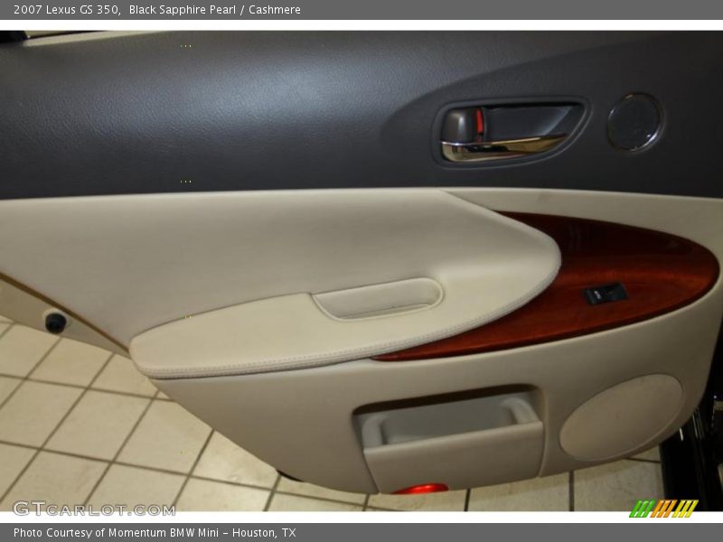 Black Sapphire Pearl / Cashmere 2007 Lexus GS 350