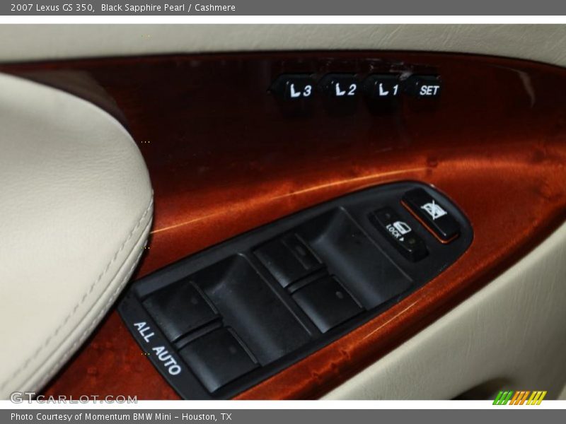 Black Sapphire Pearl / Cashmere 2007 Lexus GS 350