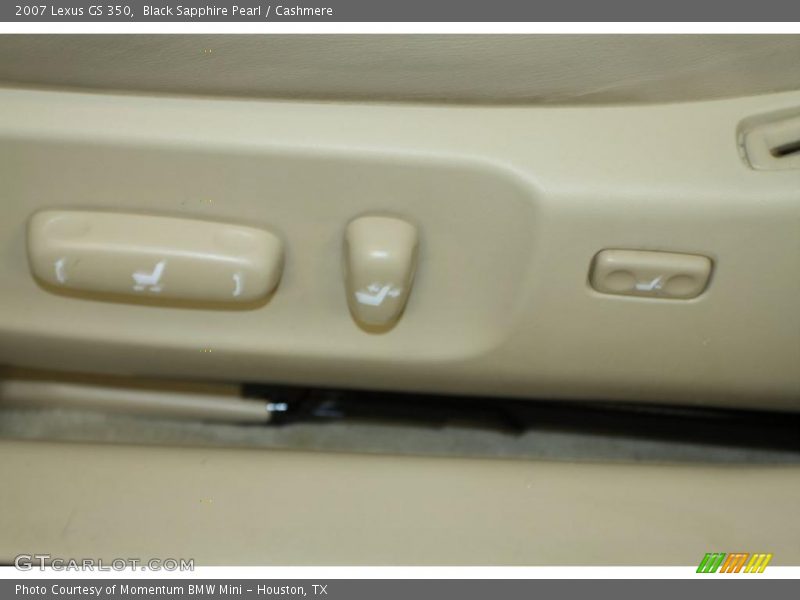 Black Sapphire Pearl / Cashmere 2007 Lexus GS 350