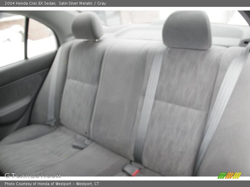  2004 Civic EX Sedan Gray Interior