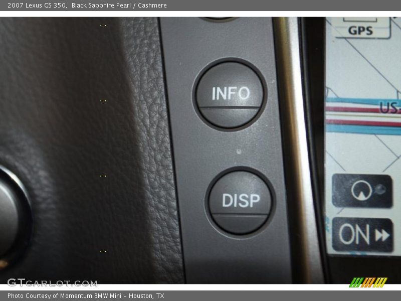 Black Sapphire Pearl / Cashmere 2007 Lexus GS 350