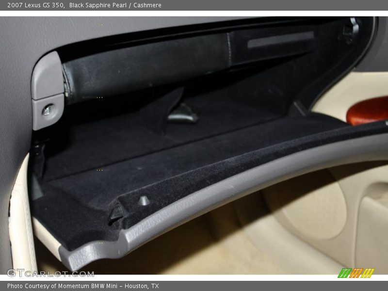 Black Sapphire Pearl / Cashmere 2007 Lexus GS 350
