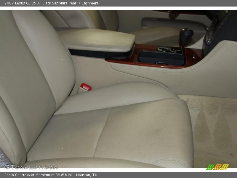 Black Sapphire Pearl / Cashmere 2007 Lexus GS 350