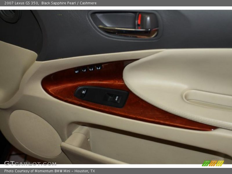 Black Sapphire Pearl / Cashmere 2007 Lexus GS 350