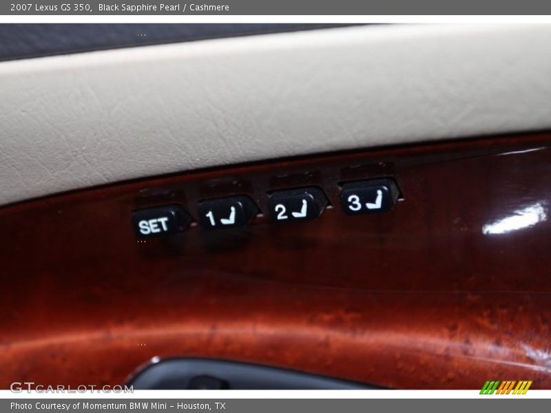 Black Sapphire Pearl / Cashmere 2007 Lexus GS 350