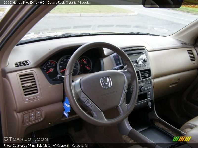 Desert Rock Metallic / Saddle 2006 Honda Pilot EX-L 4WD