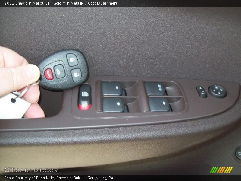 Gold Mist Metallic / Cocoa/Cashmere 2011 Chevrolet Malibu LT
