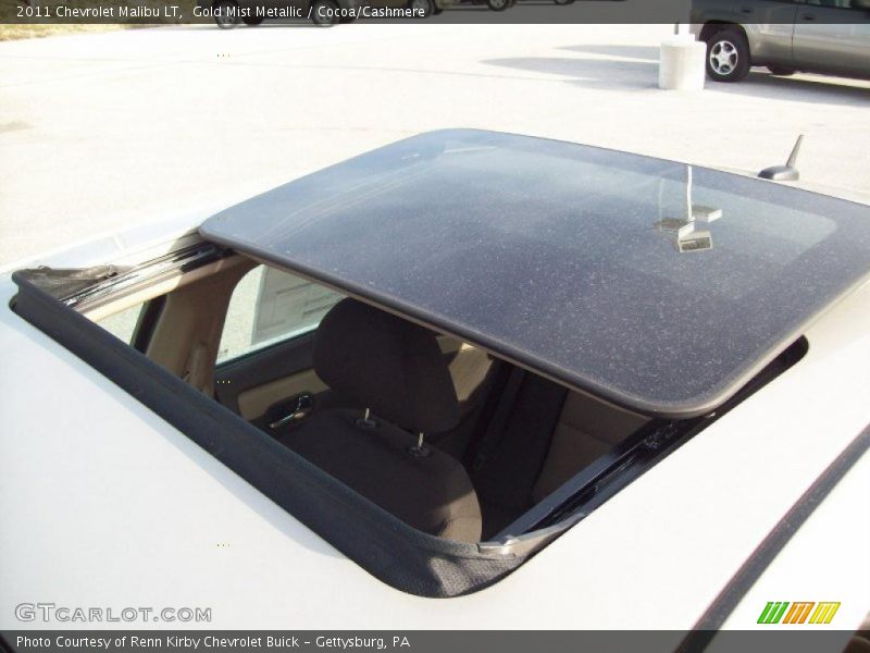 Gold Mist Metallic / Cocoa/Cashmere 2011 Chevrolet Malibu LT