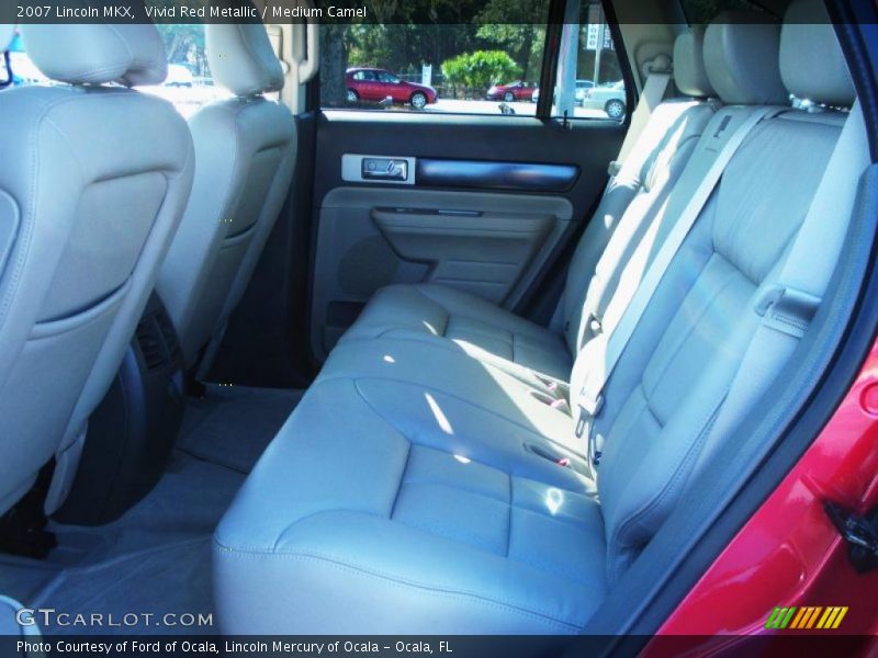 Vivid Red Metallic / Medium Camel 2007 Lincoln MKX