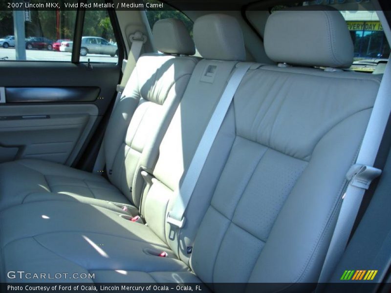Vivid Red Metallic / Medium Camel 2007 Lincoln MKX