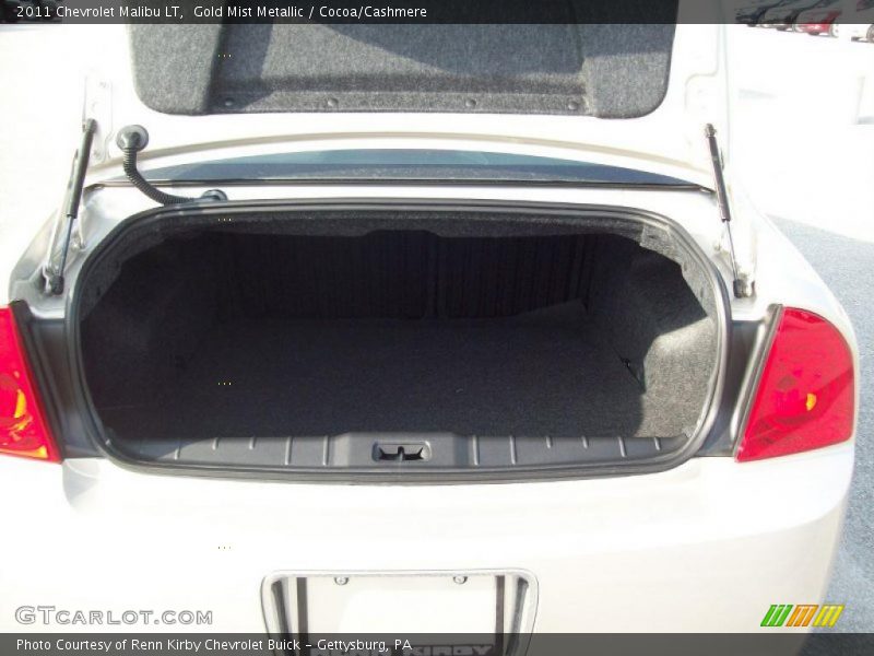 Gold Mist Metallic / Cocoa/Cashmere 2011 Chevrolet Malibu LT