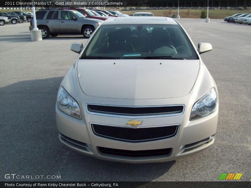 Gold Mist Metallic / Cocoa/Cashmere 2011 Chevrolet Malibu LT
