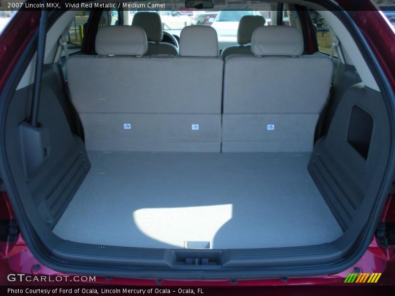 Vivid Red Metallic / Medium Camel 2007 Lincoln MKX